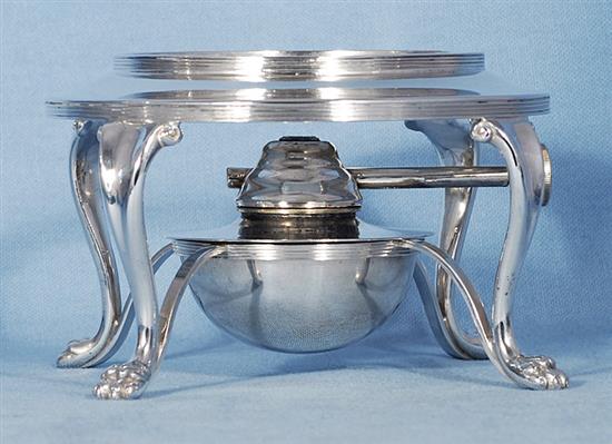 A George V Scottish silver four piece tea set,by John Alexander Fettes, gross weight 83.9oz/2612 grams.